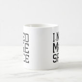 Ich brauche mehr Platz Kaffeetasse (Mittel)