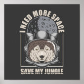 Ich brauche mehr Platz Poster (Vorne)