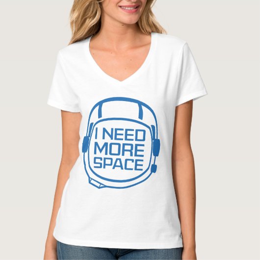Ich brauche mehr Platz T-Shirt (Vorderseite)