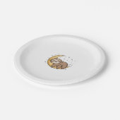 Ich brauche mehr Schlaf Pappteller (Schrägansicht)