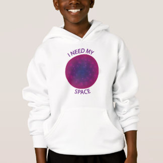 Ich brauche mein Space Kids T-Shirt Hoodie