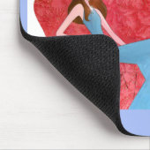 "Ich brauche meine Alleinzeit!" Mousepad (Ecke)