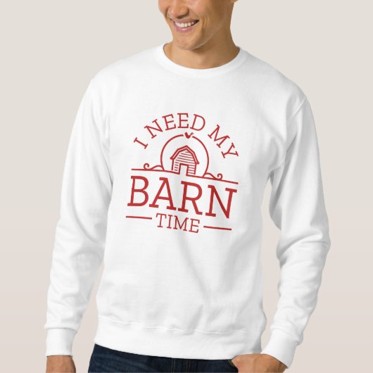 Ich brauche meine Barenzeit Sweatshirt (Vorderseite)