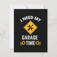 Ich brauche meine Garage-Zeit
