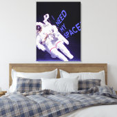 Ich brauche meinen Platz Leinwanddruck (Insitu (Schlafzimmer))