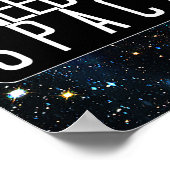 "Ich brauche meinen Platz" lustiger Spaß Zitat Spr Poster (Ecke)