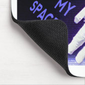 Ich brauche meinen Platz Mousepad (Ecke)