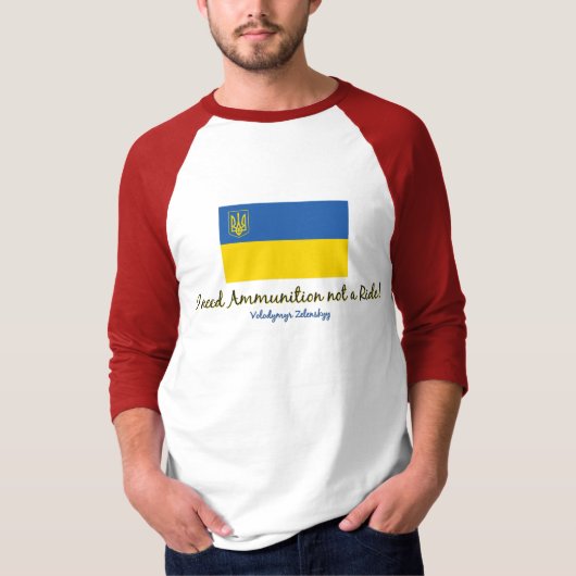 Ich brauche Munition KEINE Fahrt T-Shirt (Vorderseite)