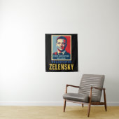 Ich brauche Munition, nicht eine Fahrt, Volodymyr Wandteppich (Beispiel)