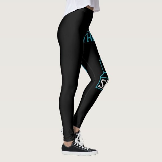 Ich brauche nur 3 Dinge im Leben Essen, Wifi, Schl Leggings (Rechts)