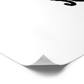 Ich brauche nur ein wenig Weltraum-Funny-Raketenpu Poster (Ecke)