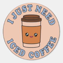 Ich brauche nur Eiskaffee