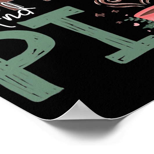 Ich brauche nur Kaffee und Pi-Funny-Kaffee. Poster (Ecke)