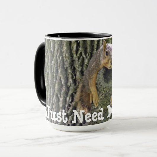 Ich brauche nur meinen Kaffee, die Tasse des Sleep (Vorderseite Links)