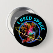ICH BRAUCHE RAUM BUTTON (Vorne & Hinten)