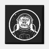 ICH BRAUCHE RAUM MAGNET (Vorne)