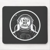 ICH BRAUCHE RAUM MOUSEPAD (Vorne)