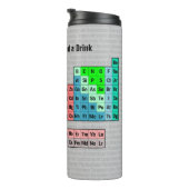 Ich brauche regelmäßig ein Getränk: Periodische Ta Thermosbecher (Nach rechts gedreht)