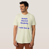 Ich brauche saubere Luft T-Shirt (Vorne ganz)