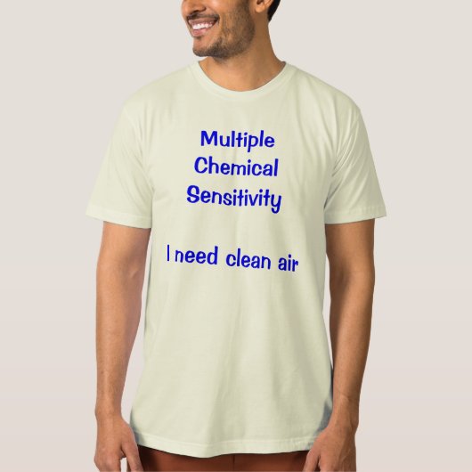 Ich brauche saubere Luft T-Shirt (Vorderseite)