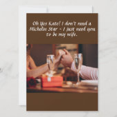 ICH BRAUCHE SIE NICHT, MICHELIN STAR ZU SEIN, PERS (Vorderseite)