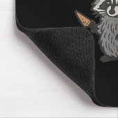 Ich brauche Snacks Raccoon Shirt Männer Frauen Fun Mousepad (Ecke)