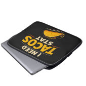 Ich brauche Tacos sofort Laptopschutzhülle (Vorne Knopf)