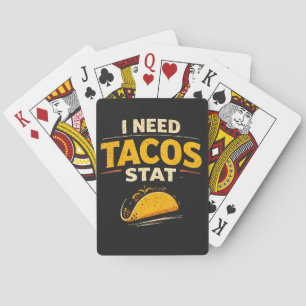 Ich brauche Tacos sofort Spielkarten
