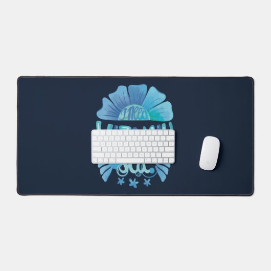 Ich brauche Vitamin Meer: Anruf des Ozeans Schreibtischunterlage (Tastatur & Maus)