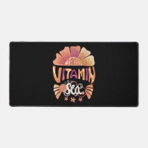 Ich brauche Vitamin-Meer: Handgezeichnete Sonnenun