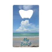 Ich brauche Vitamin Sea Beach Geldbeutel Flaschenöffner (Rückseite)