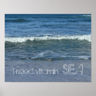 Ich brauche Vitamin SEA Poster