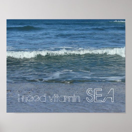 Ich brauche Vitamin SEA Poster (Vorne)