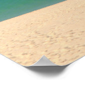 Ich brauche Vitamin Sea - Strand, Blau, Wasser Poster (Ecke)