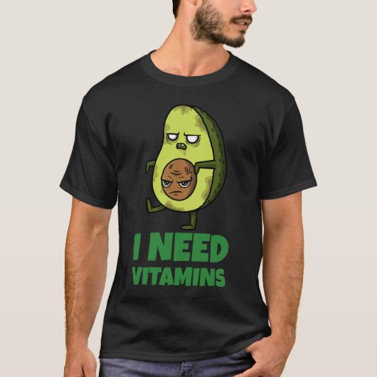 Ich brauche Vitamine T-Shirt (Vorderseite)