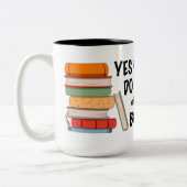 Ich brauche wirklich all diese Bücher Tasse (Links)