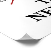 Ich brauche Zeit, um meine Neurotransmitter wieder Poster (Ecke)