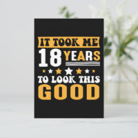 Ich brauchte 18 Jahre, um diesen guten Geburtstag