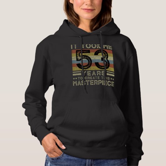 Ich brauchte 53 Jahre, um dieses Meisterwerk zu sc Hoodie (Vorderseite)