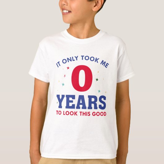 Ich brauchte Jahre, um so gut auszusehen T-Shirt (Vorderseite)