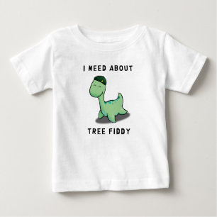 ICH BRAUCHTE ÜBER BAUFIDY - NIEDRIGER MONSTER BABY T-SHIRT