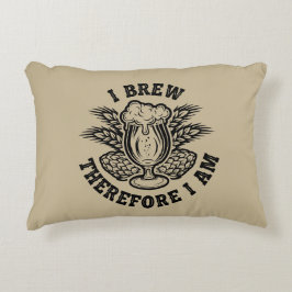 Ich braue also bin ich dekokissen