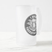 Ich braue also bin ich mattglas bierglas (VorderseiteRechts)