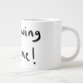 Ich braue eine nasse Jumbo-Tasse (Rechts)