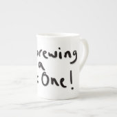 Ich braue eine nasse porzellantasse (Vorderseite Rechts)