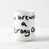 Ich braue eine starke kaffeetasse (Mittel)