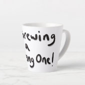 Ich braue eine starke milchtasse (Rechte Ecke)