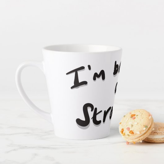 Ich braue eine starke milchtasse (Beispiel)