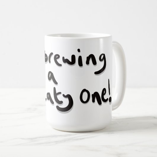 Ich braue gerade eine Fleischerei Kaffeetasse (VorderseiteRechts)