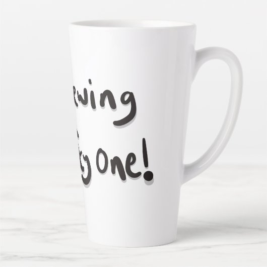 Ich braue gerade eine Fleischerei Milchtasse (Rechts)